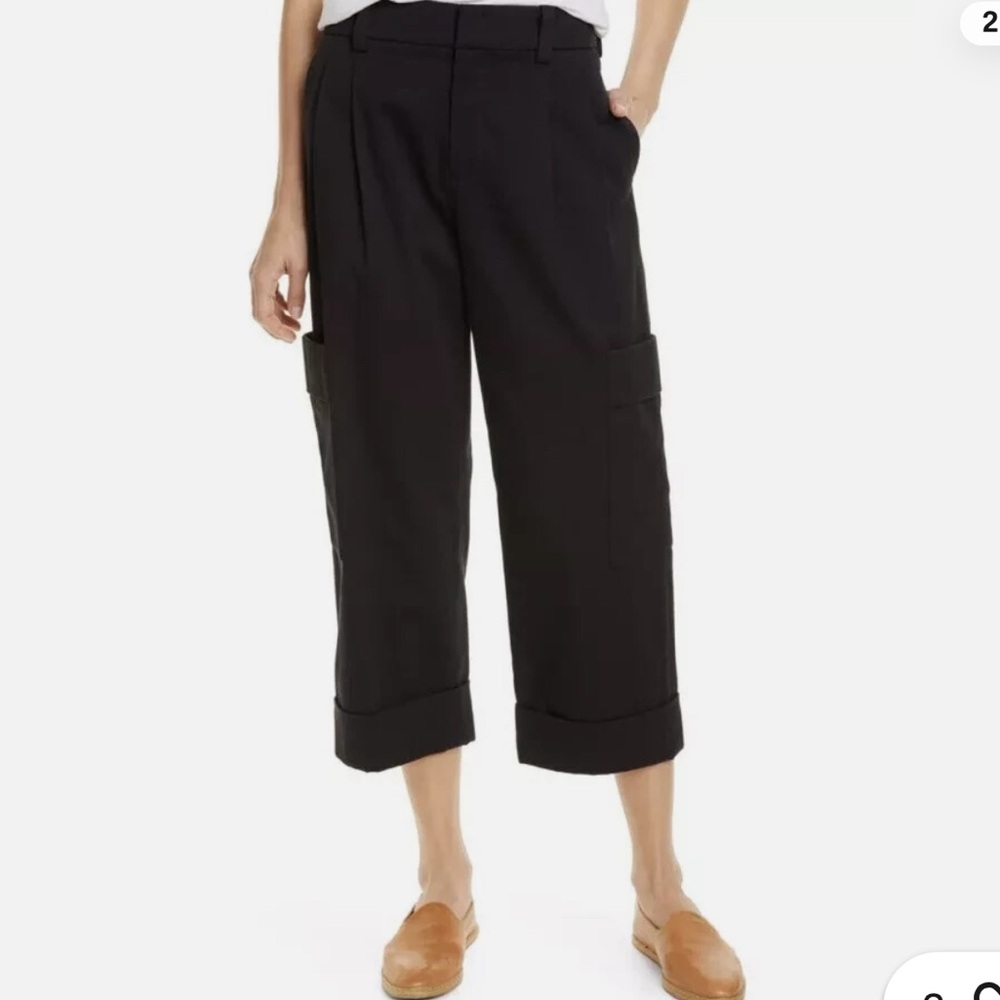 Vince Utility Cargo Cropped Pants Size 12 NWT